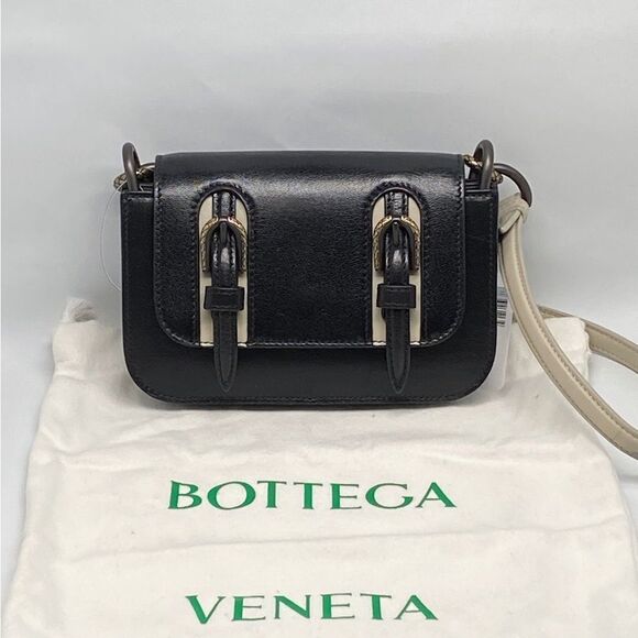 Bottega Veneta Doppia Leather Shoulder Bag Mini - Picture 4 of 13